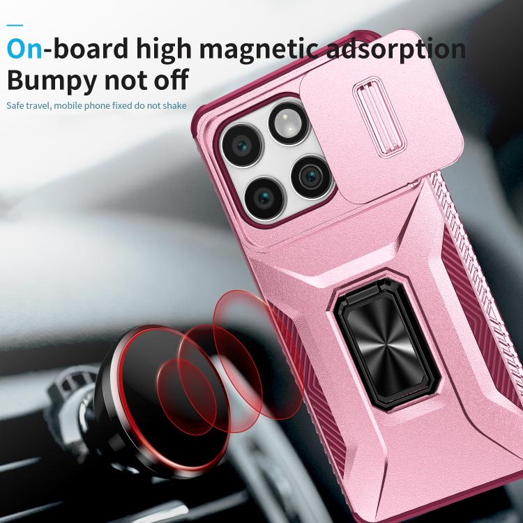For Motorola Edge 5G 2025 Sliding Camshield Holder Phone Case