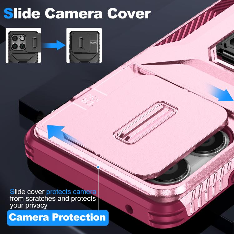 For Motorola Edge 5G 2025 Sliding Camshield Holder Phone Case