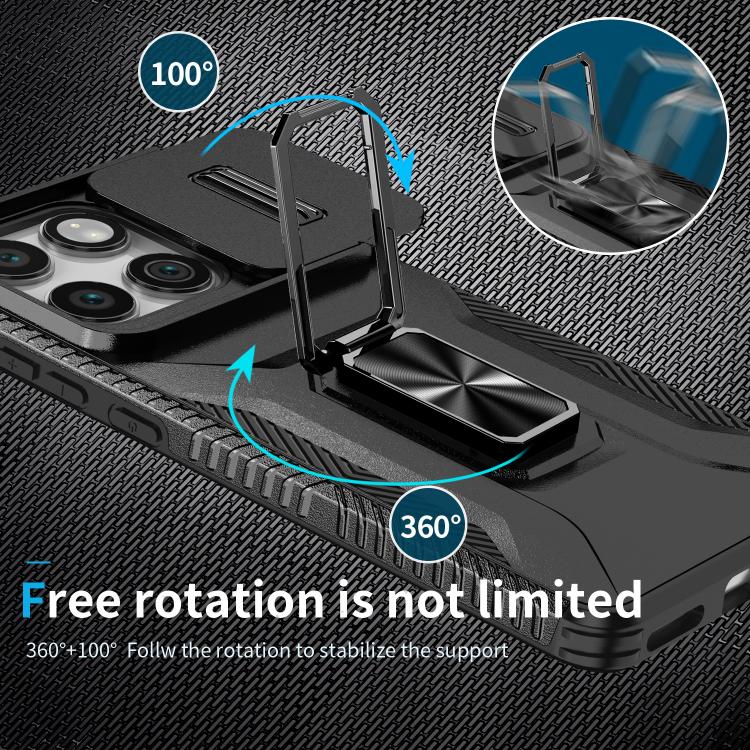 For Motorola Edge 5G 2025 Sliding Camshield Holder Phone Case