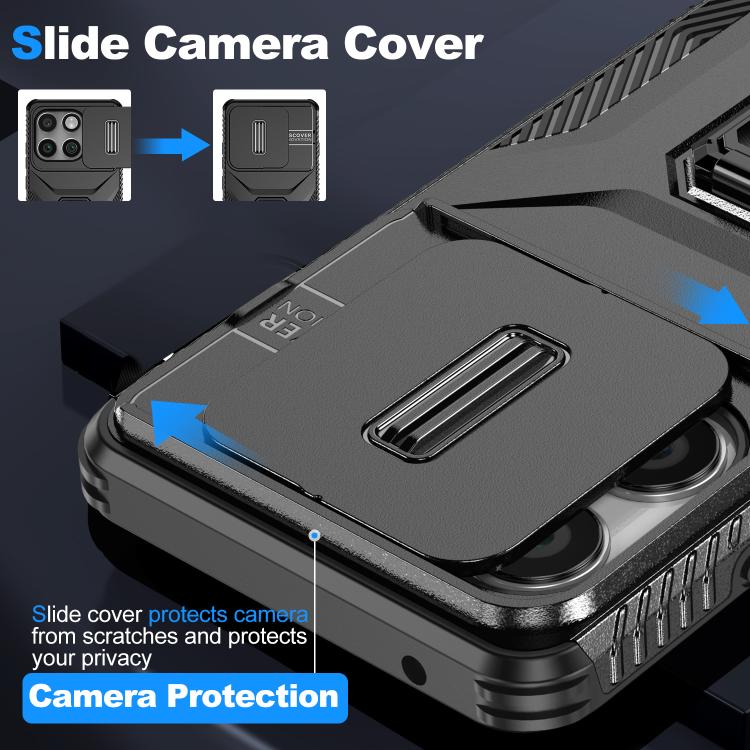For Motorola Edge 5G 2025 Sliding Camshield Holder Phone Case