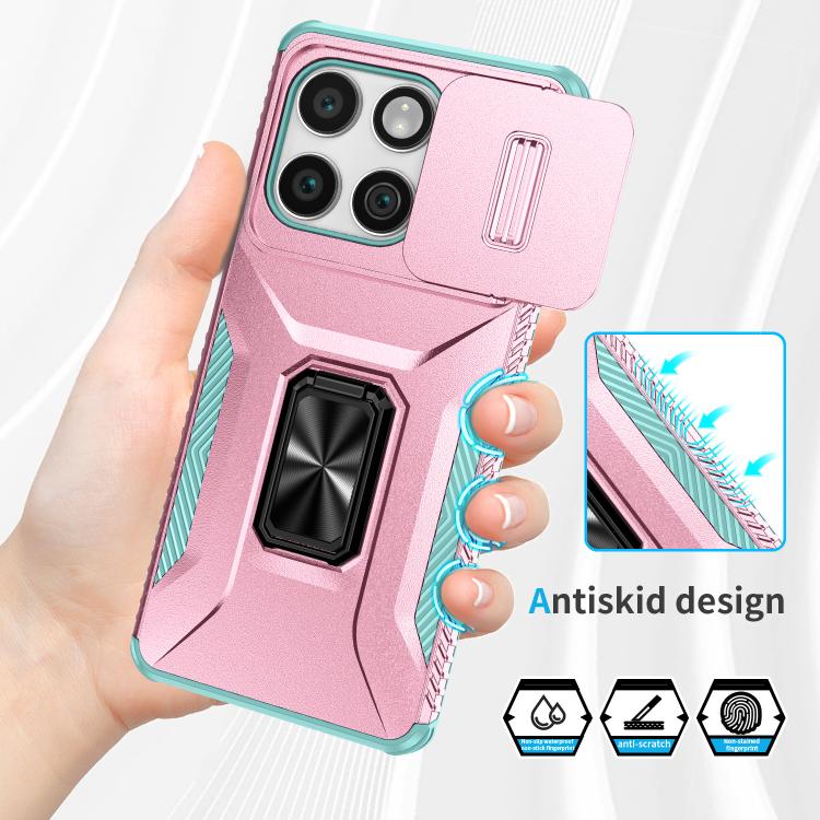 For Motorola Edge 5G 2025 Sliding Camshield Holder Phone Case