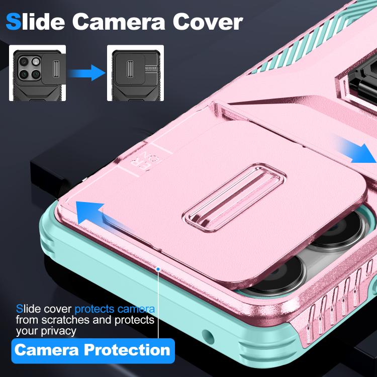 For Motorola Edge 5G 2025 Sliding Camshield Holder Phone Case