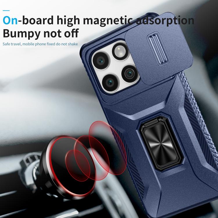 For Motorola Edge 5G 2025 Sliding Camshield Holder Phone Case
