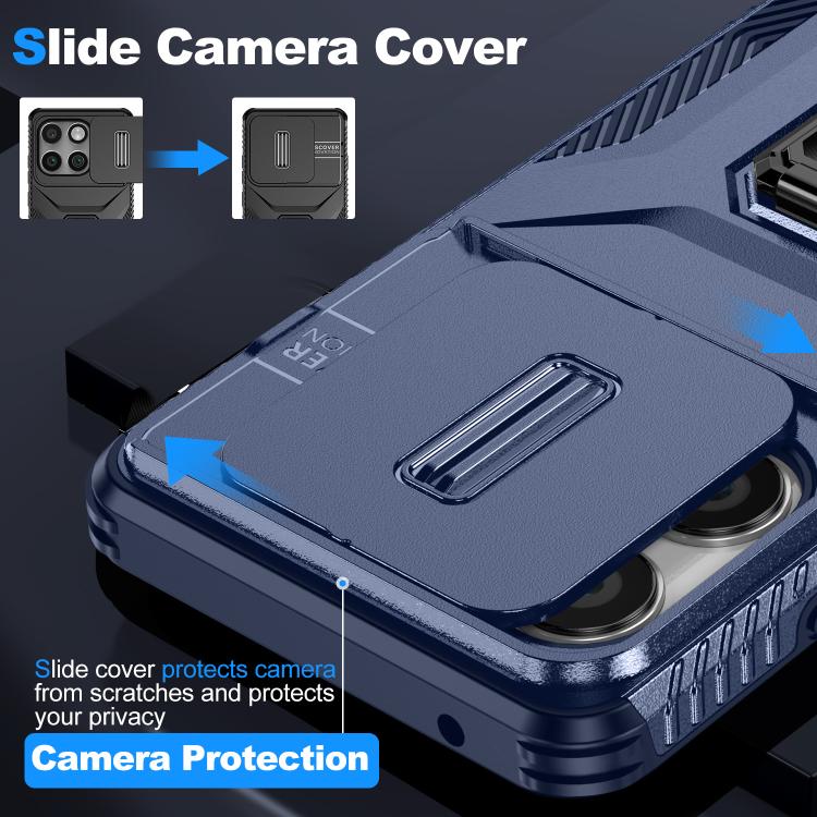 For Motorola Edge 5G 2025 Sliding Camshield Holder Phone Case