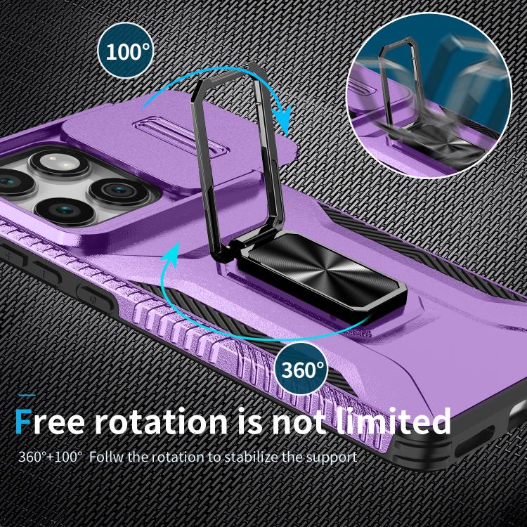 For Motorola Edge 5G 2025 Sliding Camshield Holder Phone Case