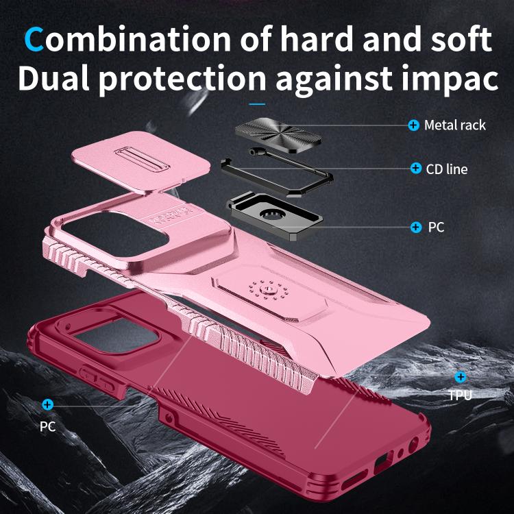 For Motorola Moto G Power / G Play 2025 Sliding Camshield Holder Phone Case