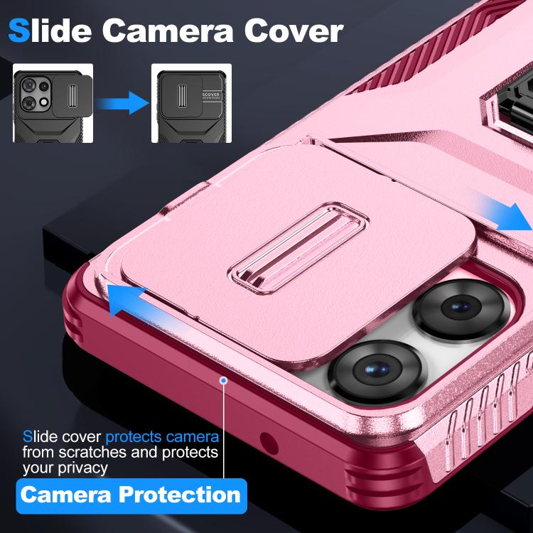 For Motorola Moto G Power / G Play 2025 Sliding Camshield Holder Phone Case