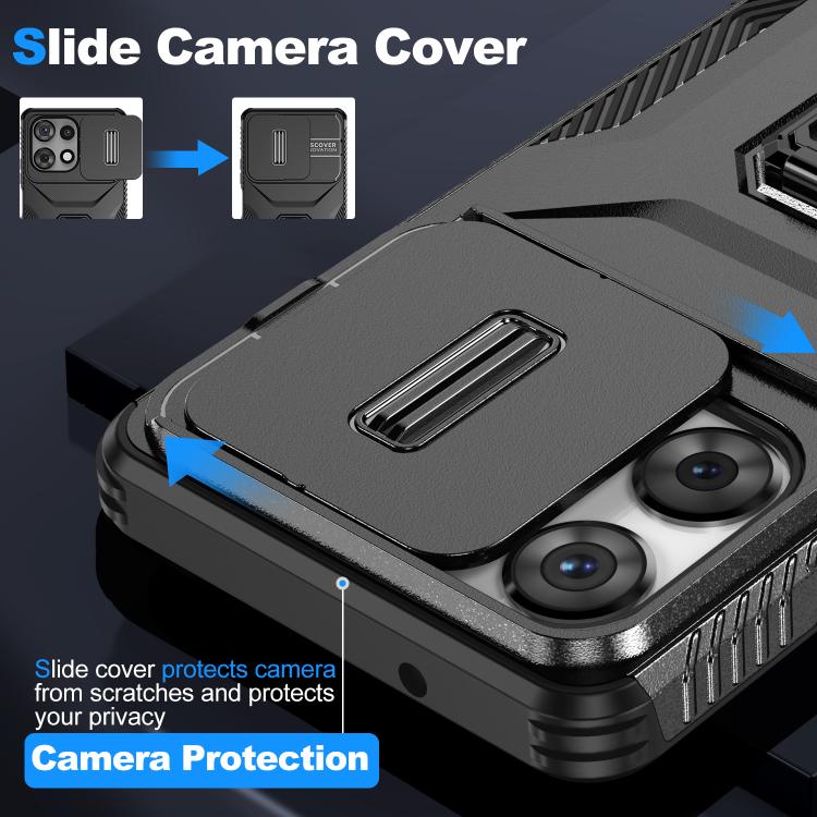 For Motorola Moto G Power / G Play 2025 Sliding Camshield Holder Phone Case