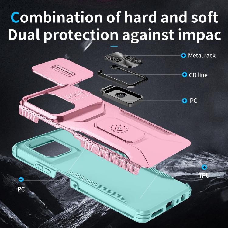 For Motorola Moto G Power / G Play 2025 Sliding Camshield Holder Phone Case