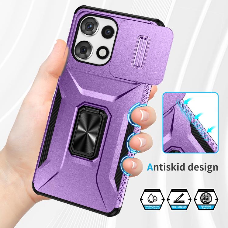 For Motorola Moto G Power / G Play 2025 Sliding Camshield Holder Phone Case