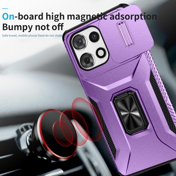 For Motorola Moto G Power / G Play 2025 Sliding Camshield Holder Phone Case