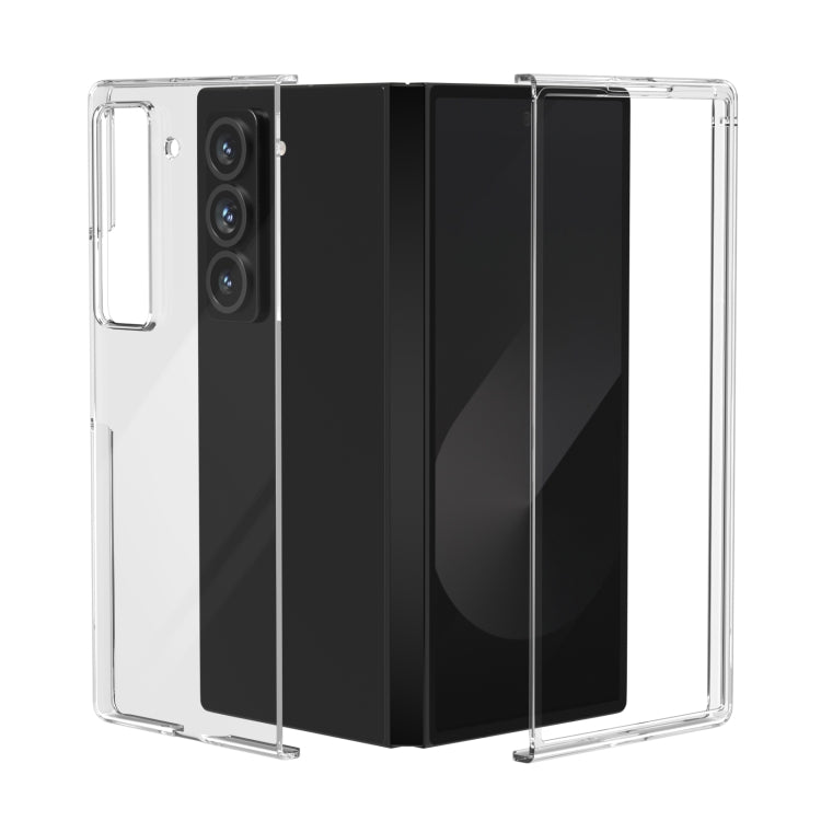 For Samsung Galaxy Z Fold Special TPU+PC Transparent Phone Case