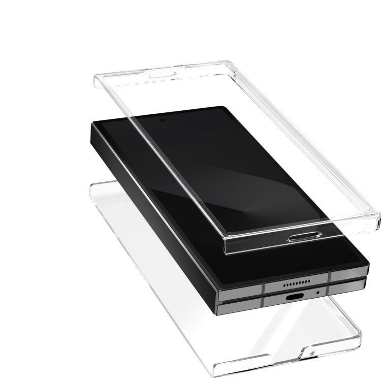 For Samsung Galaxy Z Fold Special TPU+PC Transparent Phone Case
