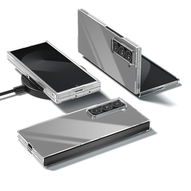 For Samsung Galaxy Z Fold Special TPU+PC Transparent Phone Case