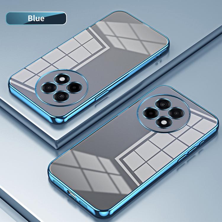 For OnePlus Ace 5 / 13R Transparent Plating Fine Hole Phone Case