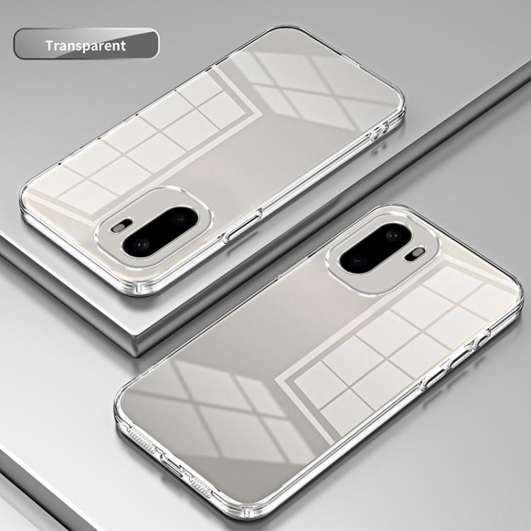 For OnePlus Ace 6 / Ace 6T / 15R Transparent Plating Fine Hole Phone Case