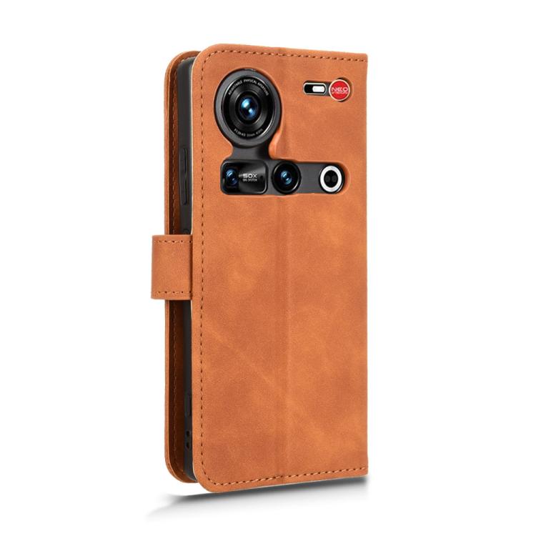 For ZTE nubia Z70 Ultra Skin Feel Magnetic Flip Leather Phone Case