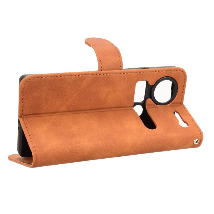 For ZTE nubia Z70 Ultra Skin Feel Magnetic Flip Leather Phone Case
