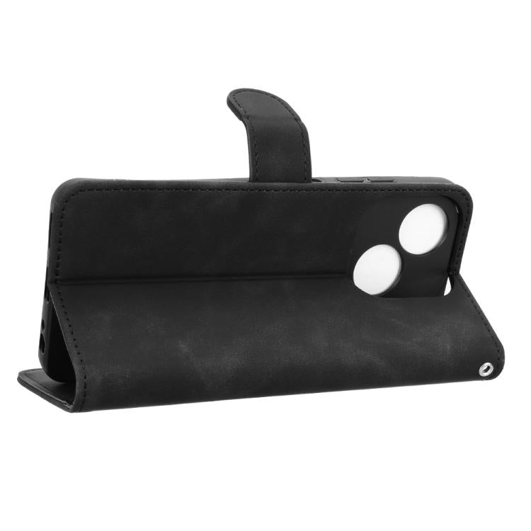 For ZTE Blade A35e 4G Skin Feel Magnetic Flip Leather Phone Case