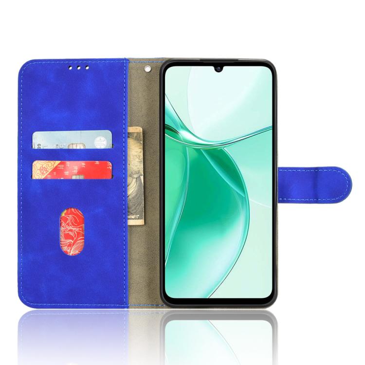 For ZTE Blade A35e 4G Skin Feel Magnetic Flip Leather Phone Case