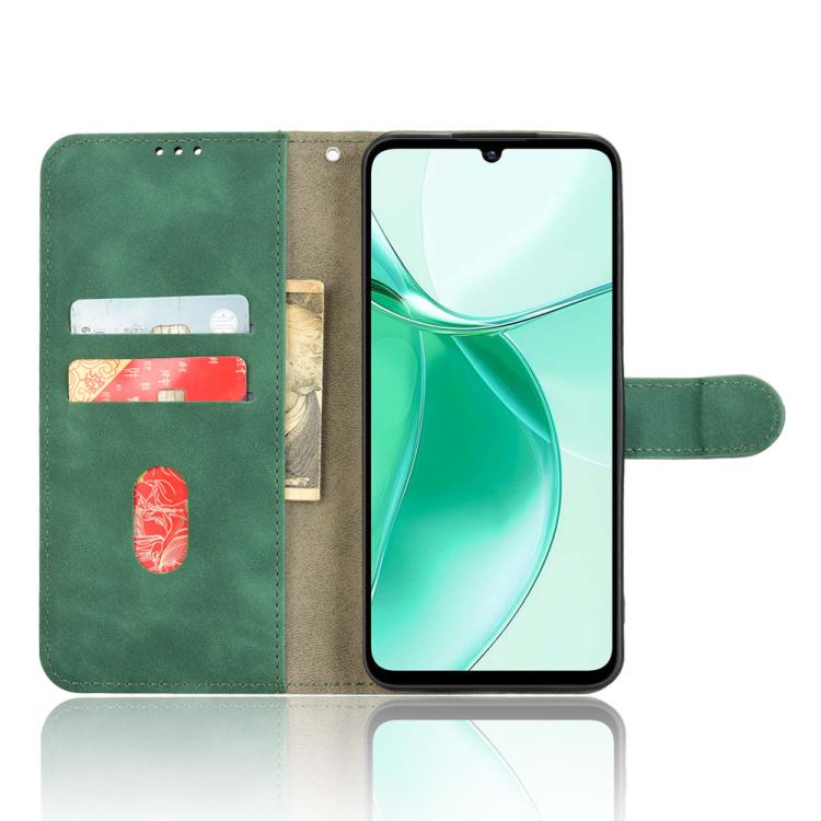 For ZTE Blade A35e 4G Skin Feel Magnetic Flip Leather Phone Case