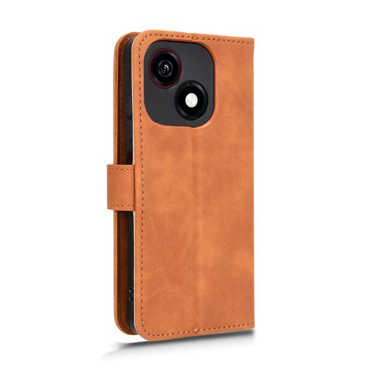 For ZTE Blade A35e 4G Skin Feel Magnetic Flip Leather Phone Case