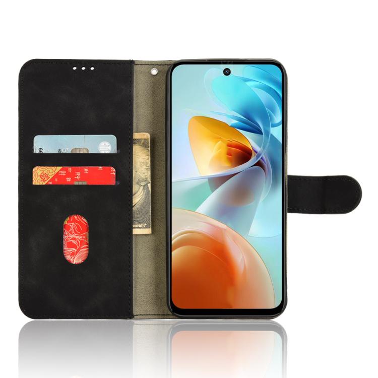 For ZTE nubia Music 2 Skin Feel Magnetic Flip Leather Phone Case