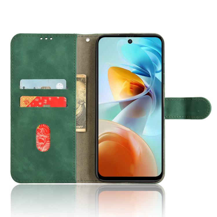 For ZTE nubia Music 2 Skin Feel Magnetic Flip Leather Phone Case