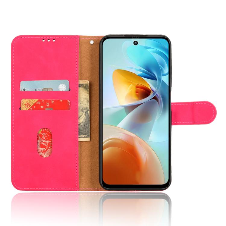 For ZTE nubia Music 2 Skin Feel Magnetic Flip Leather Phone Case