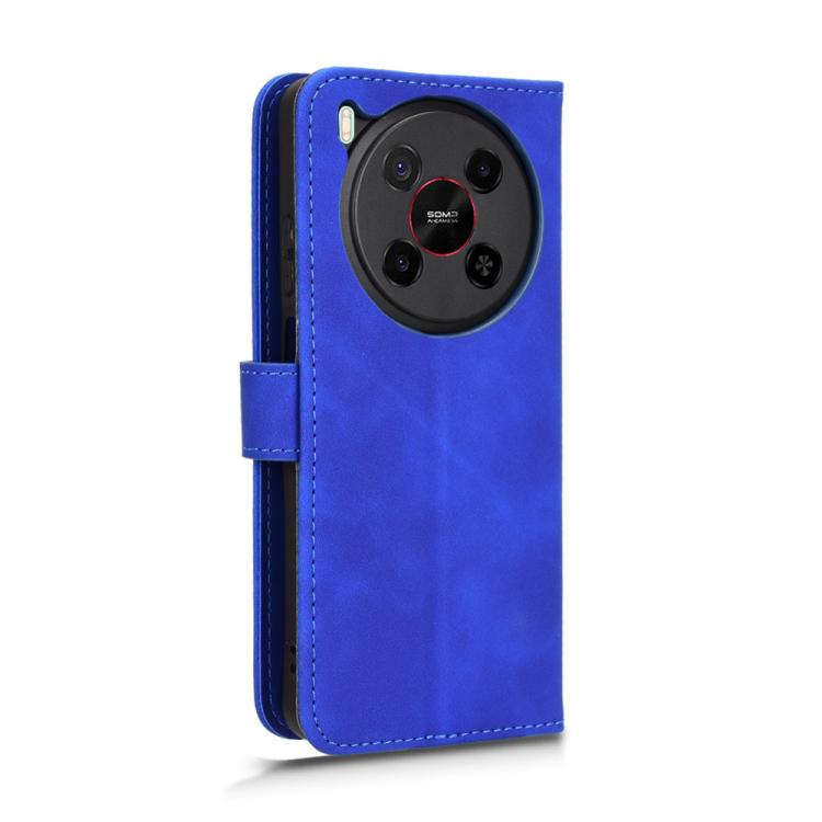 For ZTE Blade V70 Max Skin Feel Magnetic Flip Leather Phone Case