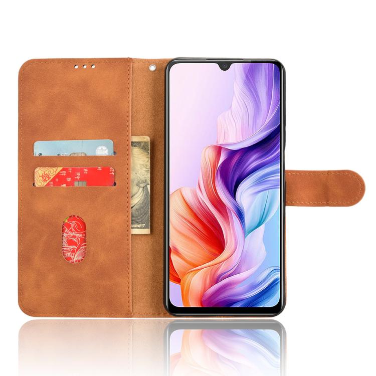 For ZTE Blade V70 Max Skin Feel Magnetic Flip Leather Phone Case