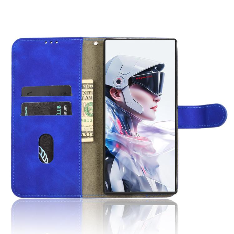 For ZTE nubia Red Magic 10 Air Skin Feel Magnetic Flip Leather Phone Case