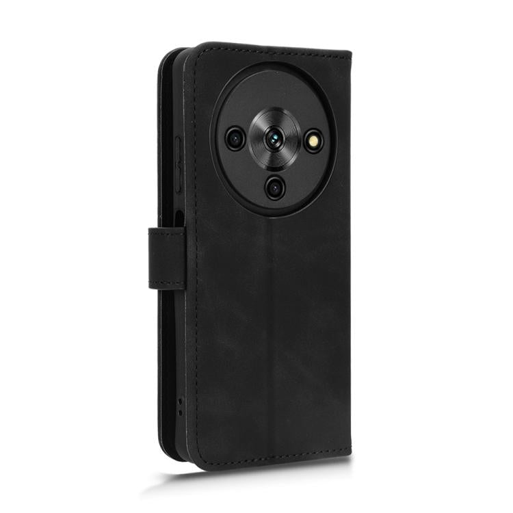 For ZTE Blade A76 5G Skin Feel Magnetic Flip Leather Phone Case