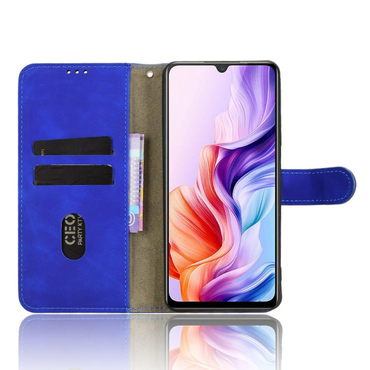 For ZTE Blade A76 5G Skin Feel Magnetic Flip Leather Phone Case