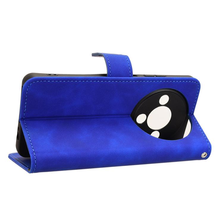 For ZTE Blade A76 5G Skin Feel Magnetic Flip Leather Phone Case