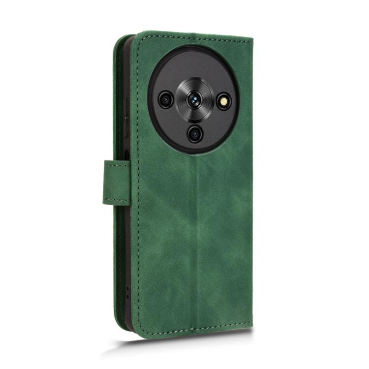 For ZTE Blade A76 5G Skin Feel Magnetic Flip Leather Phone Case