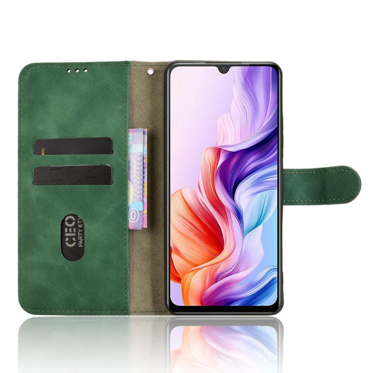 For ZTE Blade A76 5G Skin Feel Magnetic Flip Leather Phone Case
