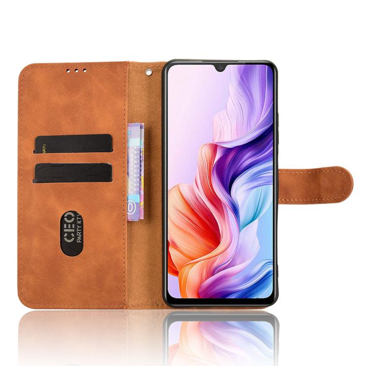 For ZTE Blade A76 5G Skin Feel Magnetic Flip Leather Phone Case