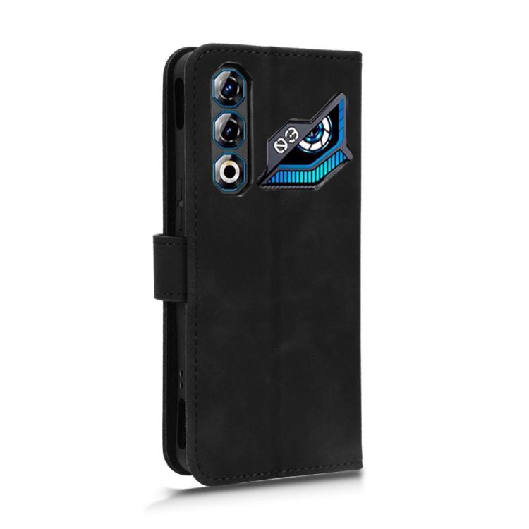 For ZTE nubia Neo 3 GT 5G Skin Feel Magnetic Flip Leather Phone Case
