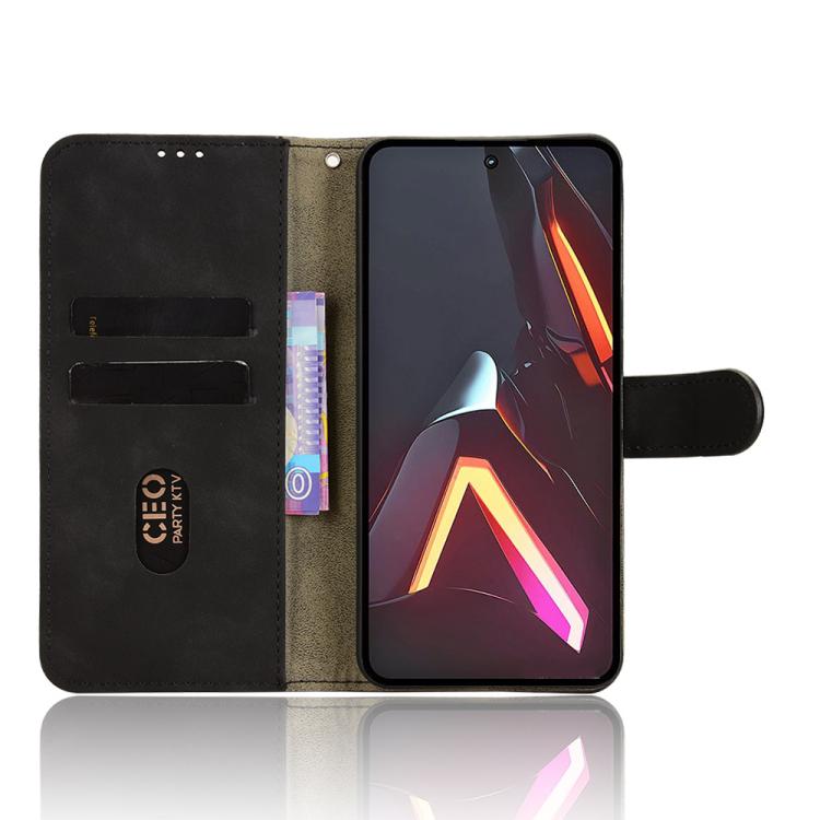 For ZTE nubia Neo 3 GT 5G Skin Feel Magnetic Flip Leather Phone Case