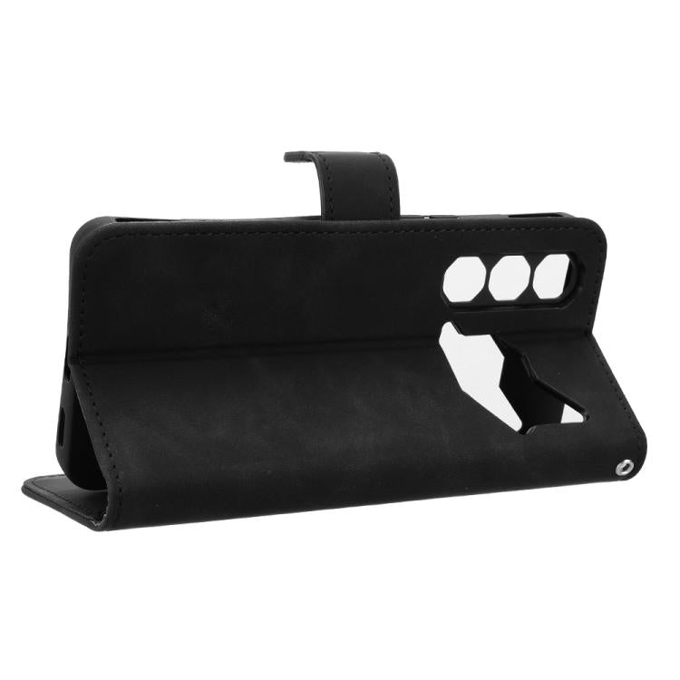 For ZTE nubia Neo 3 GT 5G Skin Feel Magnetic Flip Leather Phone Case