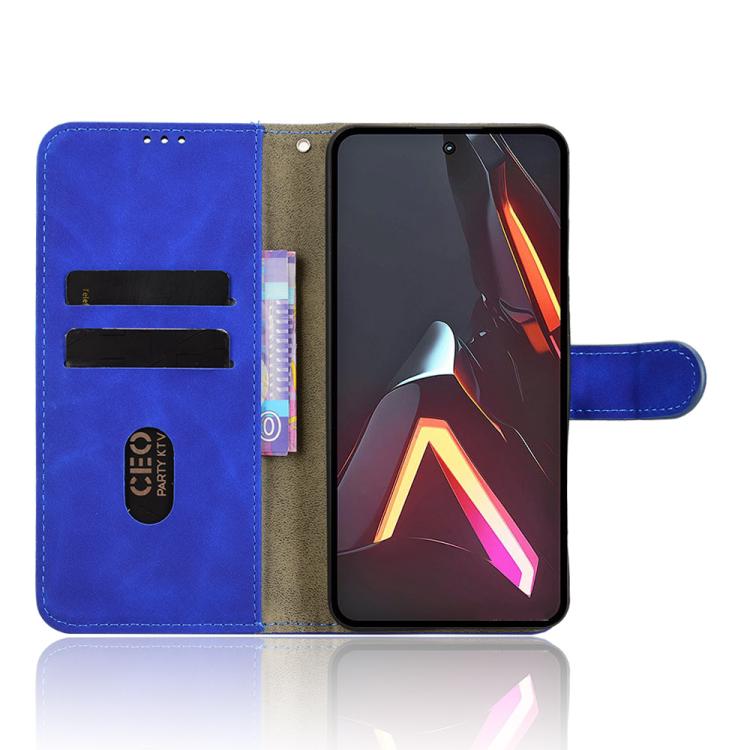 For ZTE nubia Neo 3 GT 5G Skin Feel Magnetic Flip Leather Phone Case