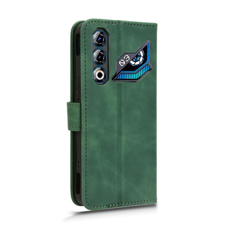 For ZTE nubia Neo 3 GT 5G Skin Feel Magnetic Flip Leather Phone Case