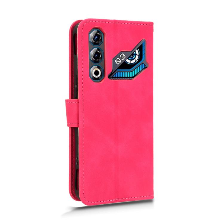 For ZTE nubia Neo 3 GT 5G Skin Feel Magnetic Flip Leather Phone Case