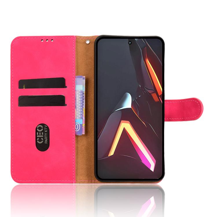 For ZTE nubia Neo 3 GT 5G Skin Feel Magnetic Flip Leather Phone Case