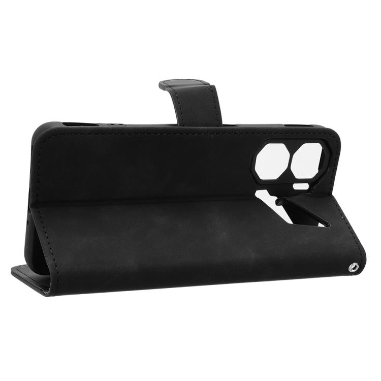 For ZTE nubia Neo 3 Skin Feel Magnetic Flip Leather Phone Case