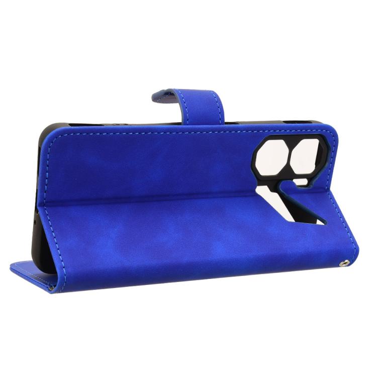 For ZTE nubia Neo 3 Skin Feel Magnetic Flip Leather Phone Case
