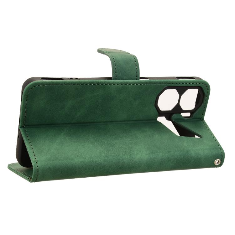 For ZTE nubia Neo 3 Skin Feel Magnetic Flip Leather Phone Case