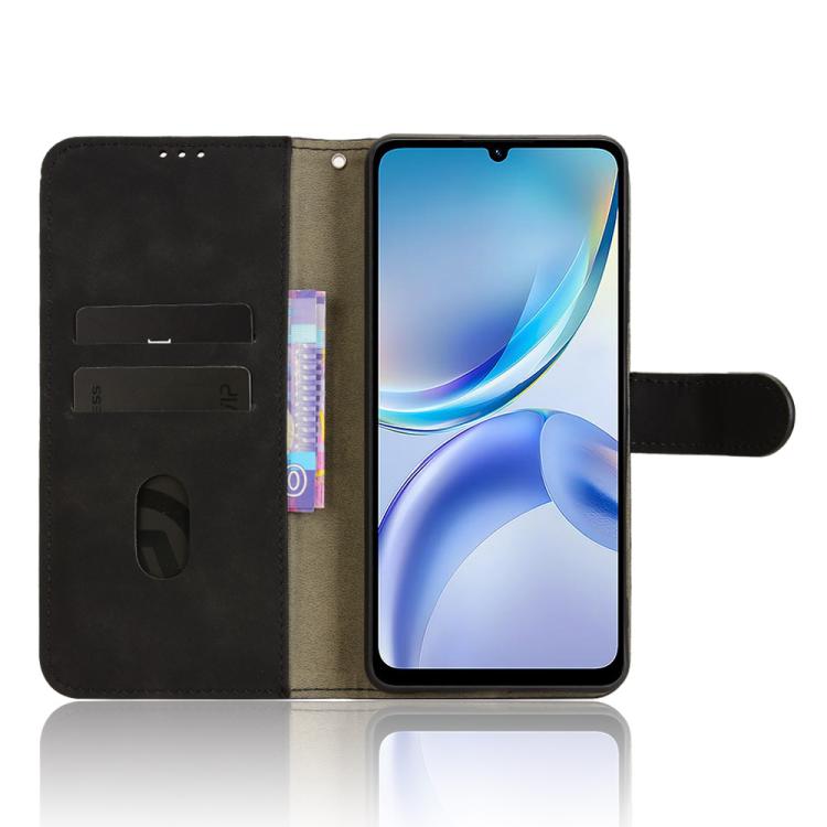 For ZTE Blade A36 4G Skin Feel Magnetic Flip Leather Phone Case