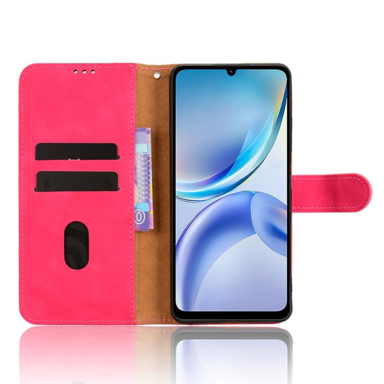For ZTE Blade A36 4G Skin Feel Magnetic Flip Leather Phone Case
